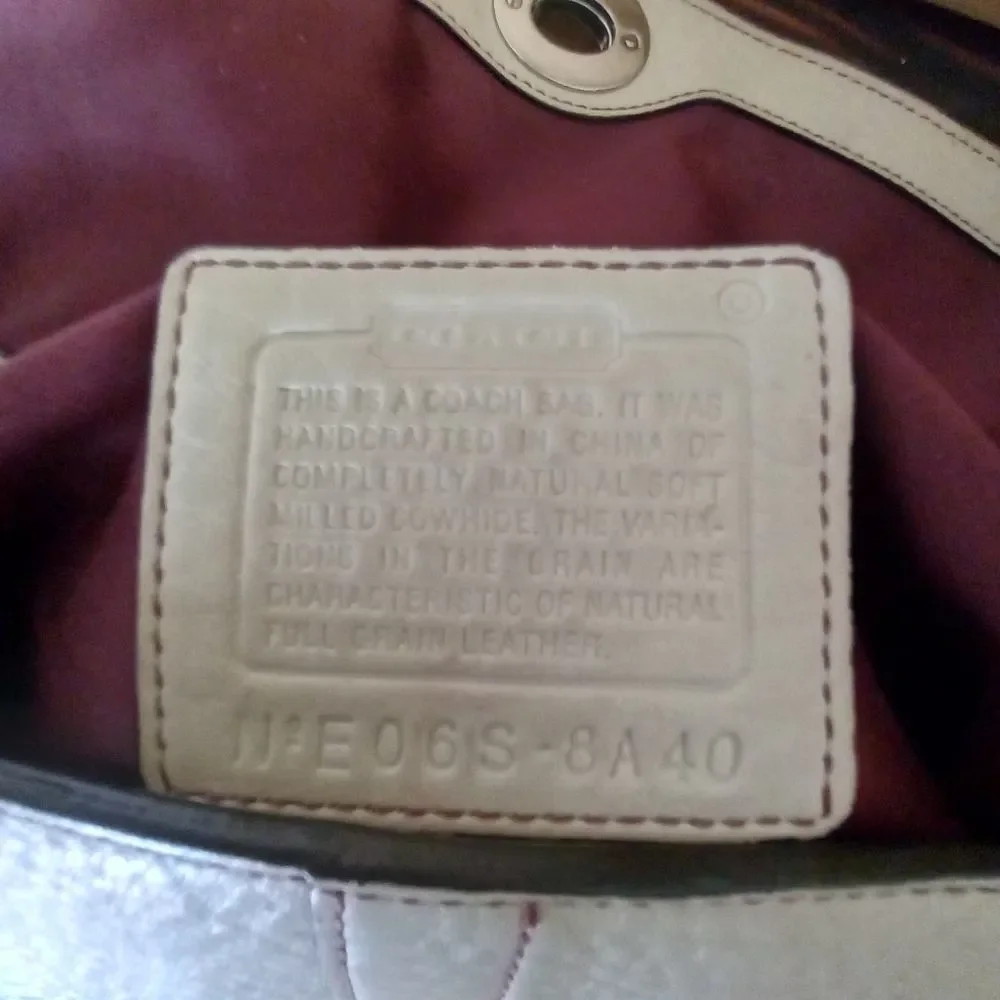COACH SHOULDER BAG - Picture 9 of 9